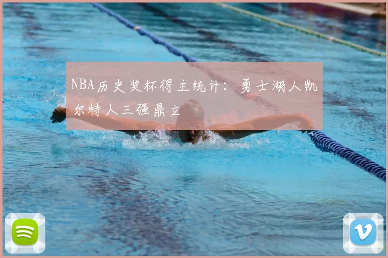 NBA历史奖杯得主统计：勇士湖人凯尔特人三强鼎立