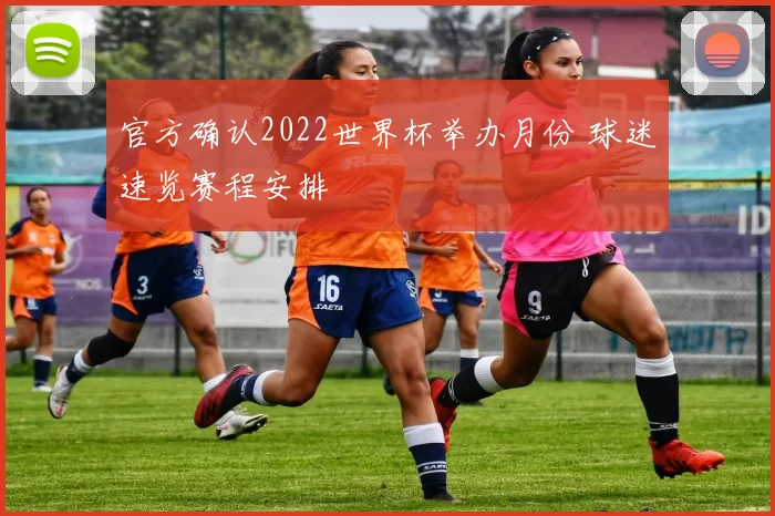 官方确认2022世界杯举办月份 球迷速览赛程安排