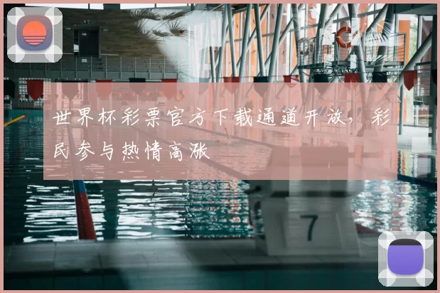 世界杯彩票官方下载通道开放，彩民参与热情高涨