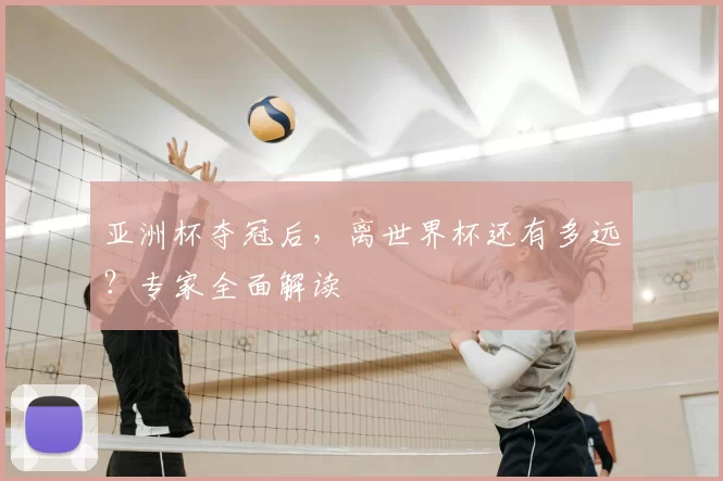亚洲杯夺冠后,离世界杯还有多远?专家全面解读
